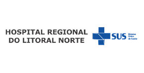 Logo Hospital Regional do Litoral Norte | Serv Imagem Assistência Técnica VMI Médica e Alfamed